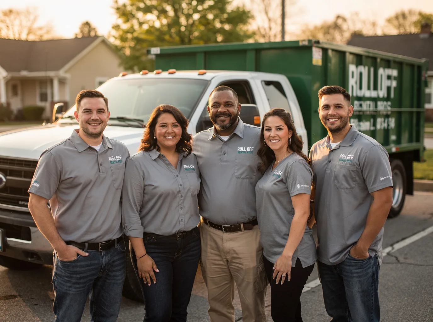 Roll Off Dumpster Rental company in Hoople, ND